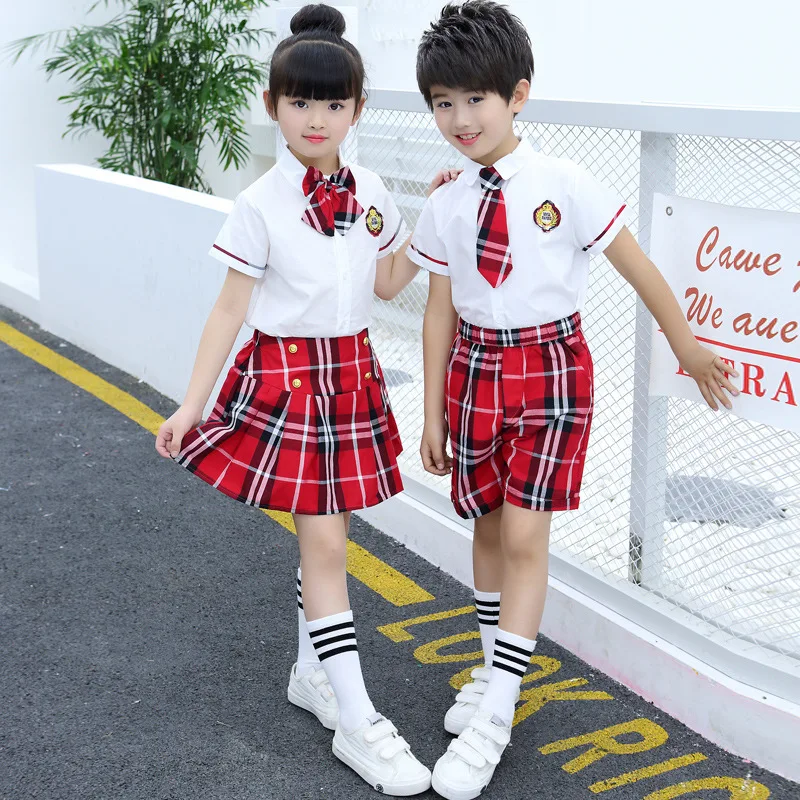 

Children'sUniforms New Style Children's Costumes Fashion Uniforms Sets Boys Girls Performance Costumes Schoolchildren Chorus