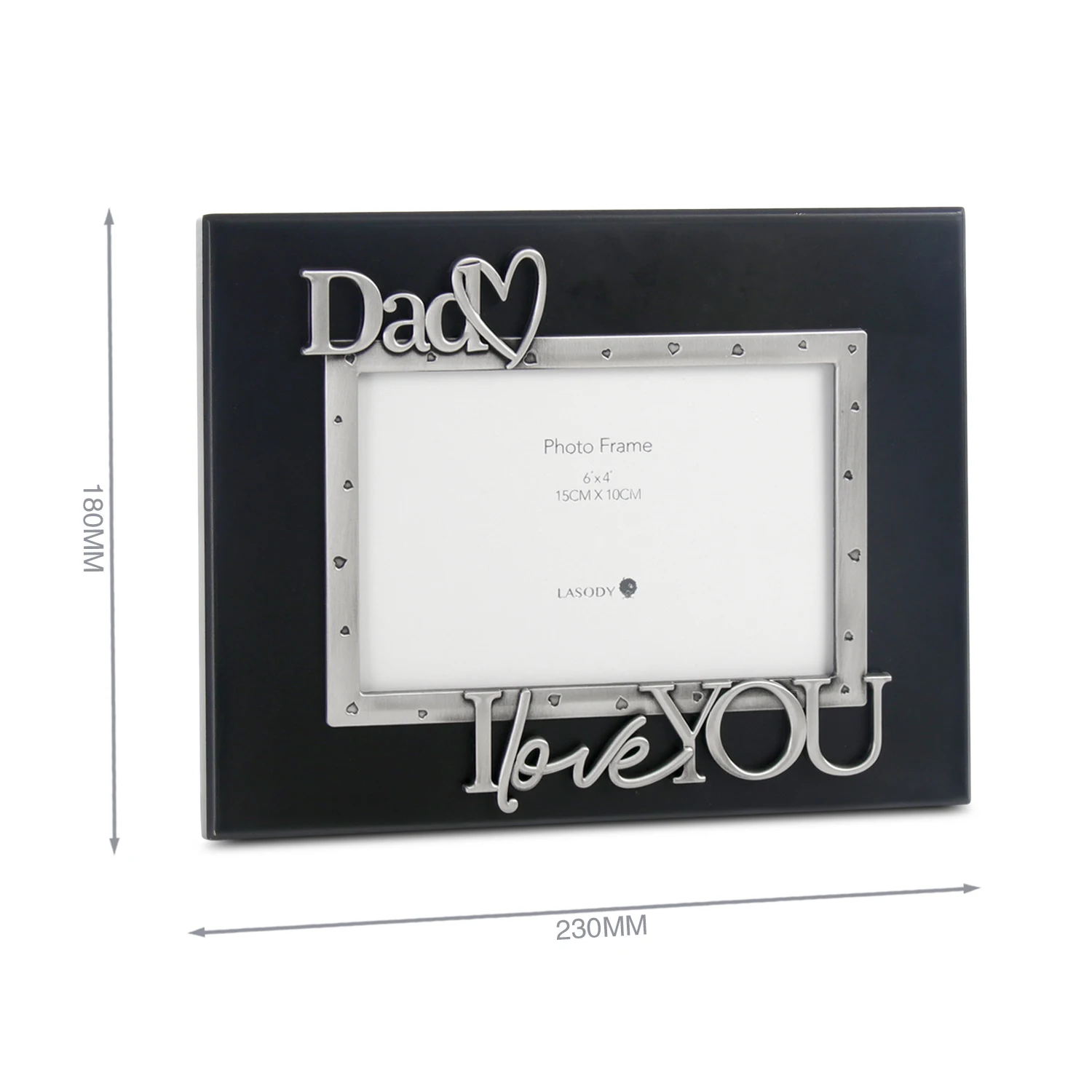 

LASODY Family Photo Frame Valentine's Day Commemorative Gift Exquisite Black Picture Frame Christmas Gift Home Decoration