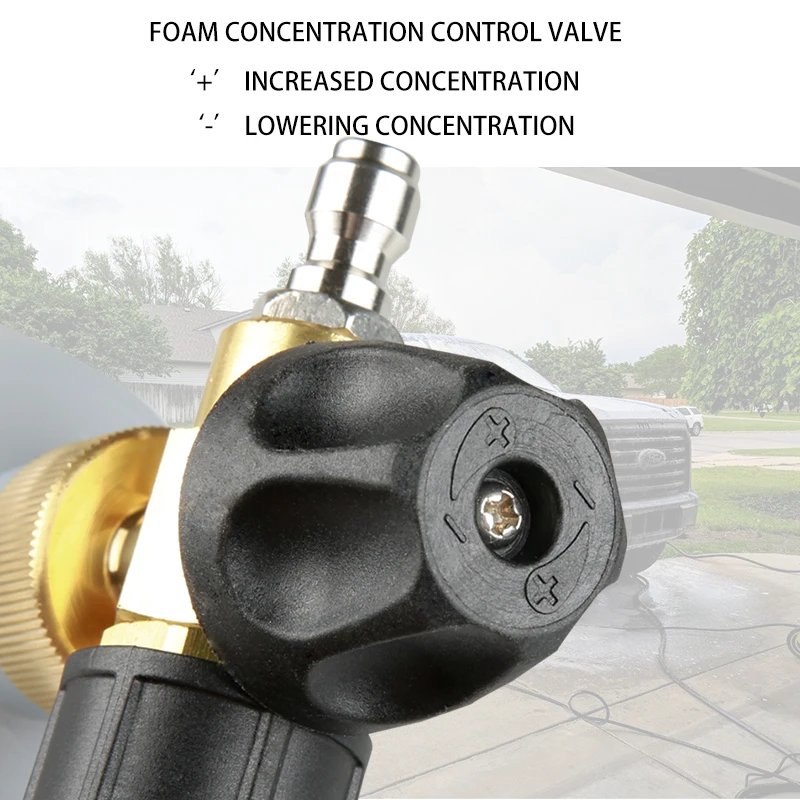 Насадка для мойки высокого давления Sooprinse насадка генератора снежной пены