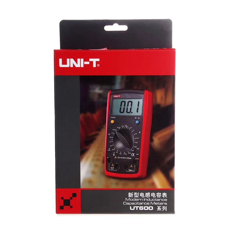 

UNI-T UT601 Modern Professional Capacitance Meters Ohmmeters Capacitor Resistor wDiode & Continuity Buzzer