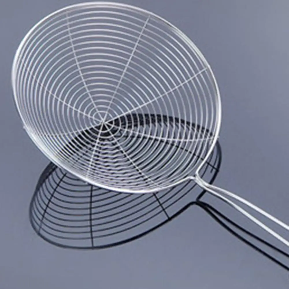 Кухонная посуда из нержавеющей стали 5 6 дюймов Dia Net Conlander Mesh ковш рыболовная леска