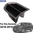 Внутренний ящик для хранения на передней двери для Kia Sorento UM 2016, 2017, 2018, 2019, контейнер для телефона, лоток для перчаток, подлокотник, ручка, Карманный держатель