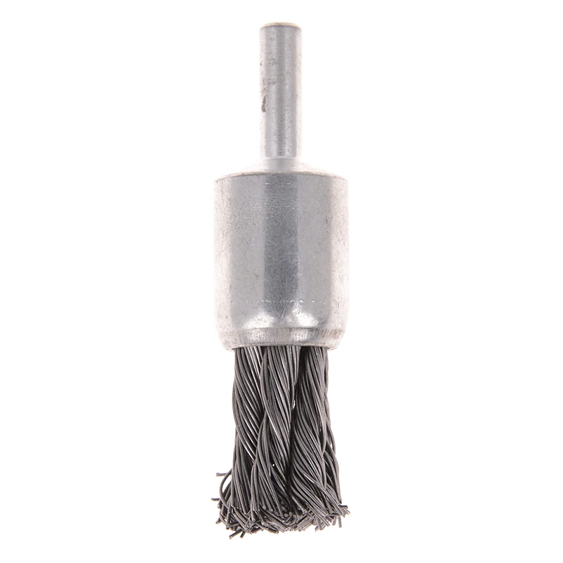 1pc 6*20mm Wire Knot End Brush Stainless Steel With Shank For Die Grinder Or Drill High Quality | Инструменты