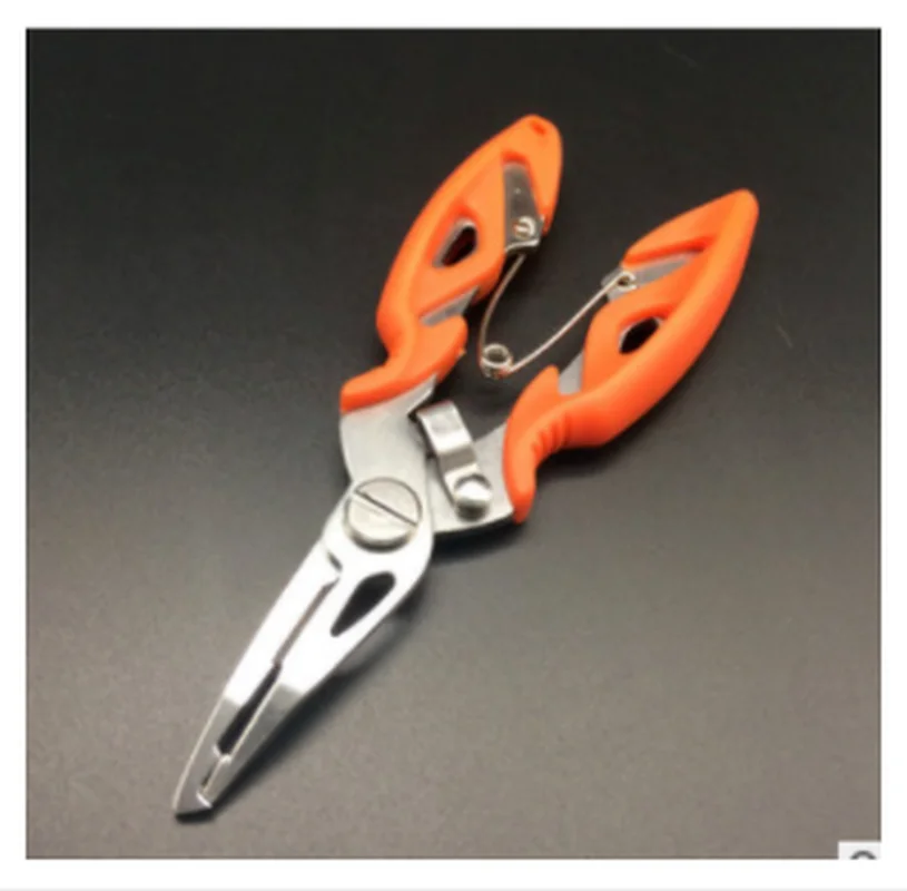 

Fishing Plier Scissor Braid Line Lure Cutter Hook Remover etc. Tackle Tool Cutting Fish Use Tongs Multifunction Scissors