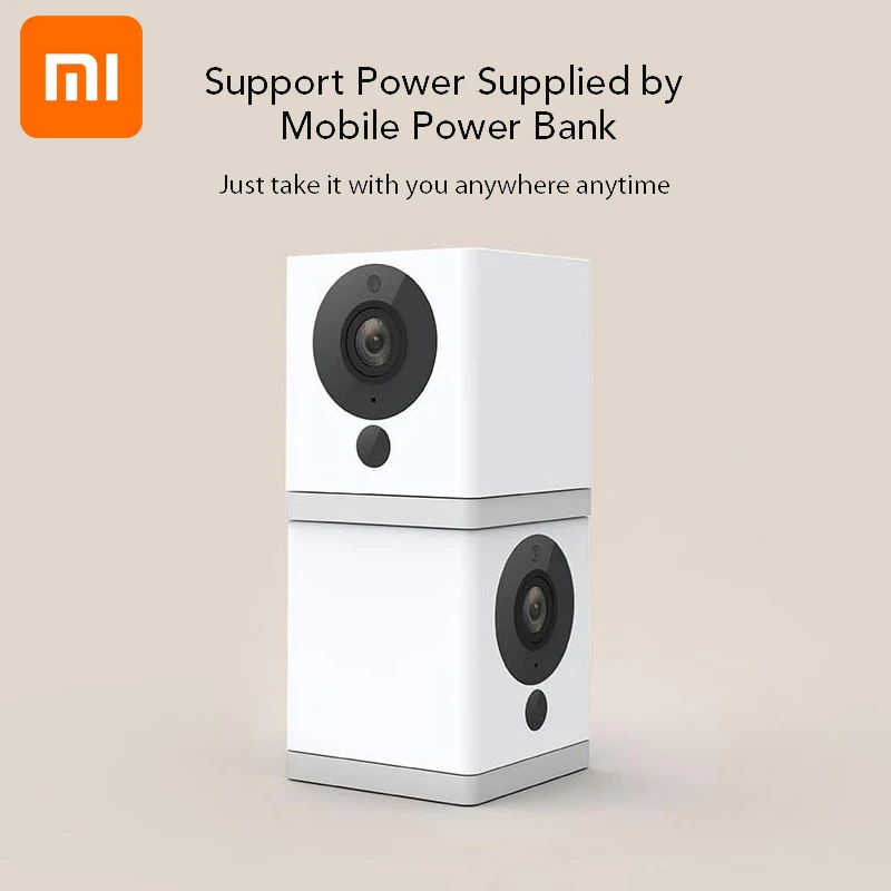 Xiaomi smart cctv Xiaofang цифровой зум смарт-камера IP 110 градусов F2.0 8X1080 P wifi беспроводной контроль камера ночного видения