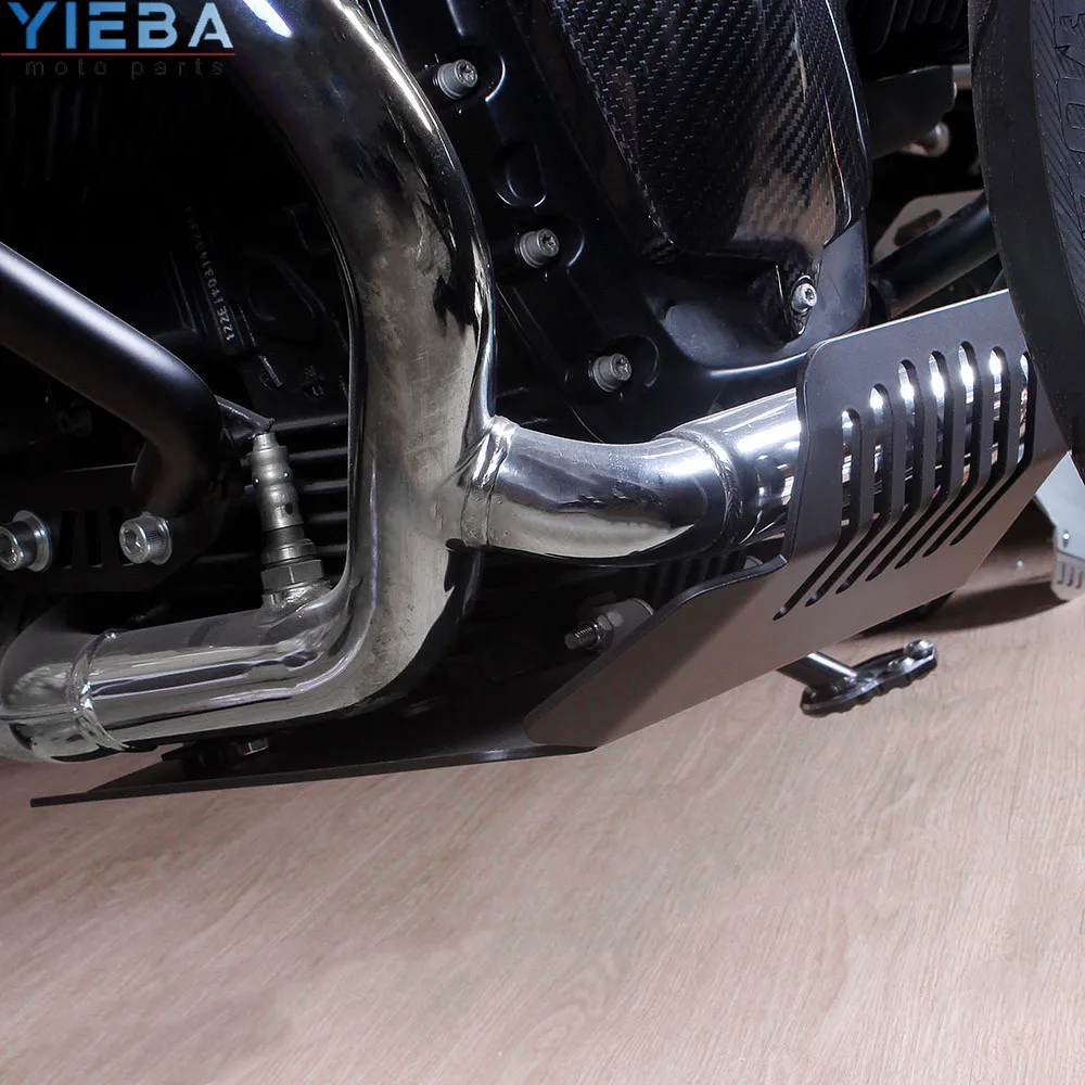 

19 Motorcycle Accessories skid plate bash frame guard Stainless Steel For BMW R NINE T RNINET 2013-2019 2014 2015 2016 2017 2018