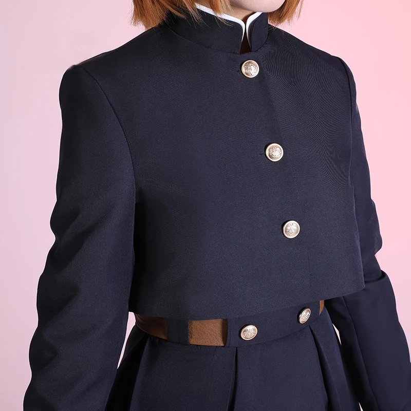 Женский костюм для косплея кугисаки нобара из аниме джутсу (Kaisen) нарядный верхняя