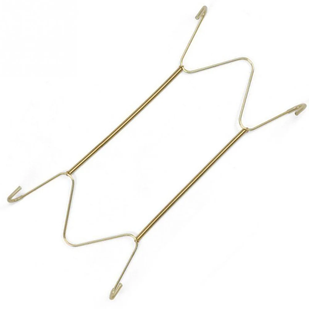 Настенные вешалки для тарелок держатель из нержавеющей стали пружинных пластин