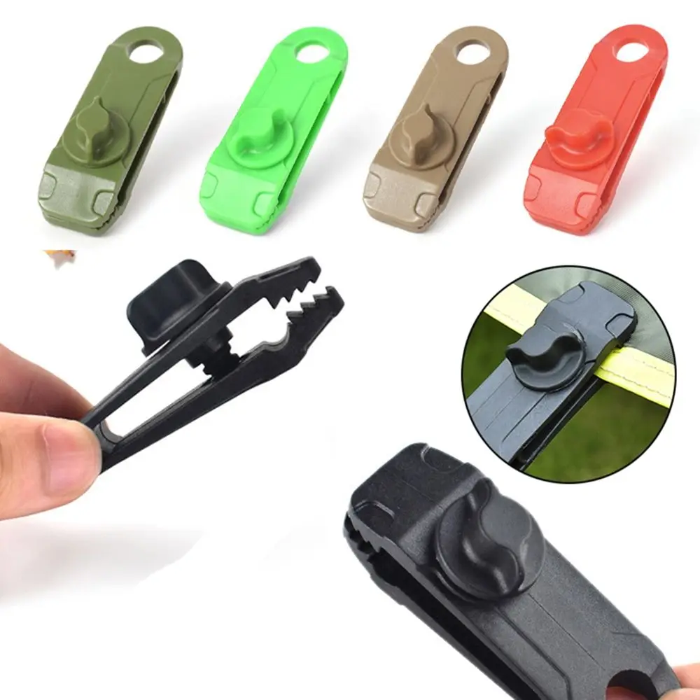 

Rotatable Tent Awning Canopy Clamp Tarp Clip Canvas Gripper Caravan Jaw Grip Trap Tighten Tool Outdoor Camp Hike Kit