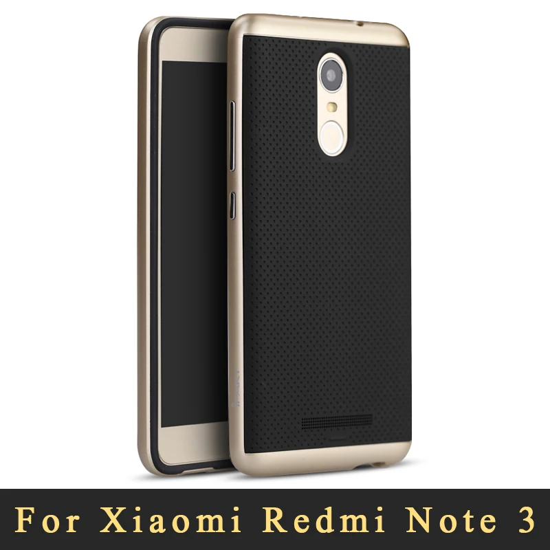 Чехол для Redmi Note 3 iPaky чехол xiaomi Pro Prime силиконовая задняя крышка + рамка ПК Xiaomi чехлы