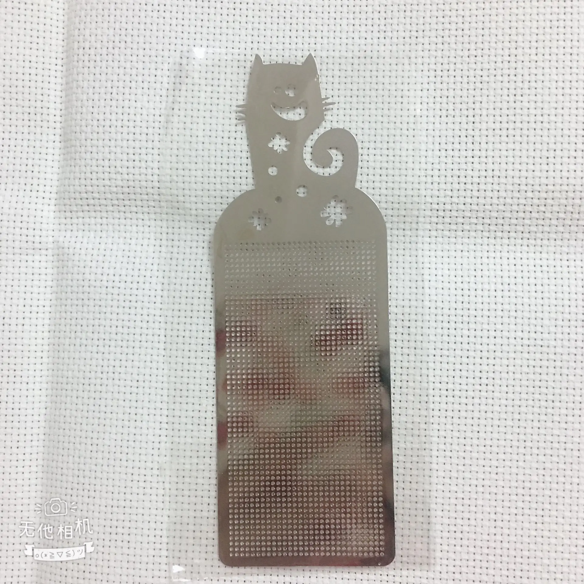 Коричневый 1 шт. бабочка Сова DIY ремесло Стич крестиком металлическая Закладка серебро Рукоделие Вышивка ремесла счетный крест-строчка - Цвет: Коричневый