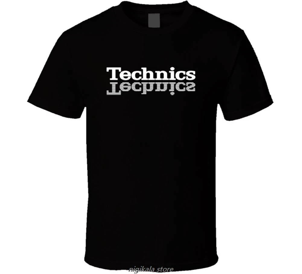 Футболка Technics Dj 1200 проигрыватель музыки дома техно Электронная в стиле хип хоп