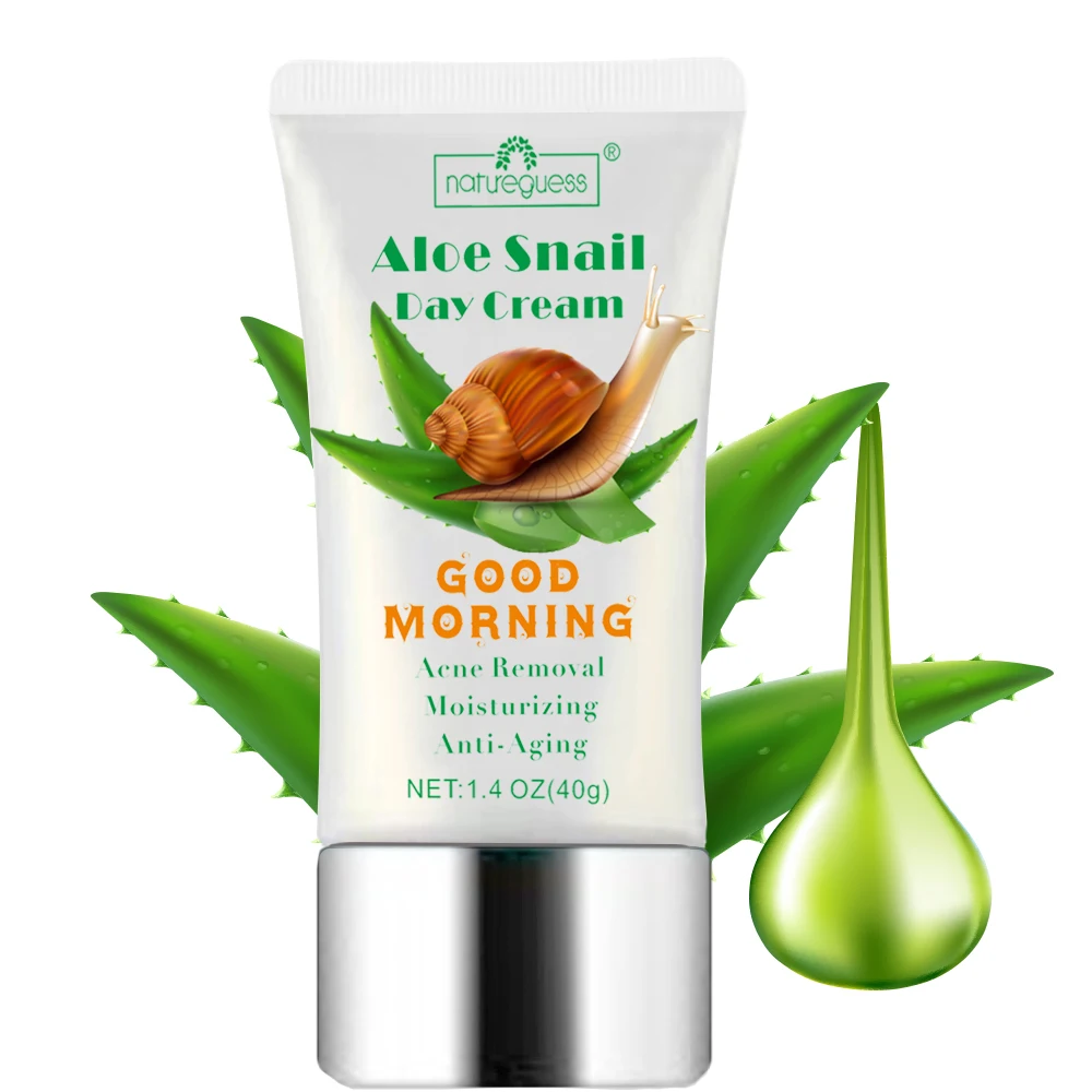 Aloe Snail Cream Retinol Day Night Face Serum Whitening Moisturizing Anti Wrinkle Aging Nourishing Skin Care Korean Cosmetics