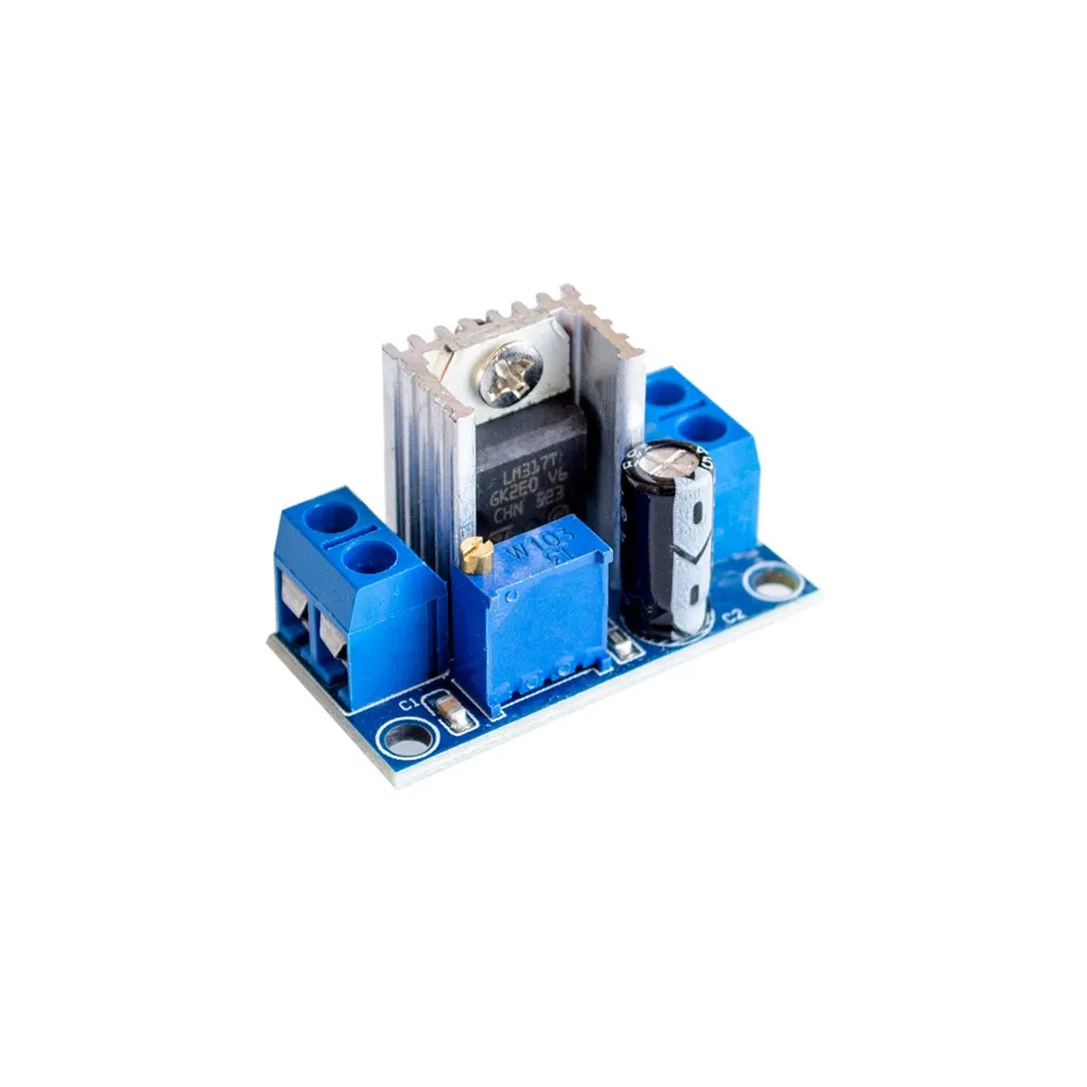LM317 DC понижающий преобразователь модуль линейной платы регулируемый регулятор