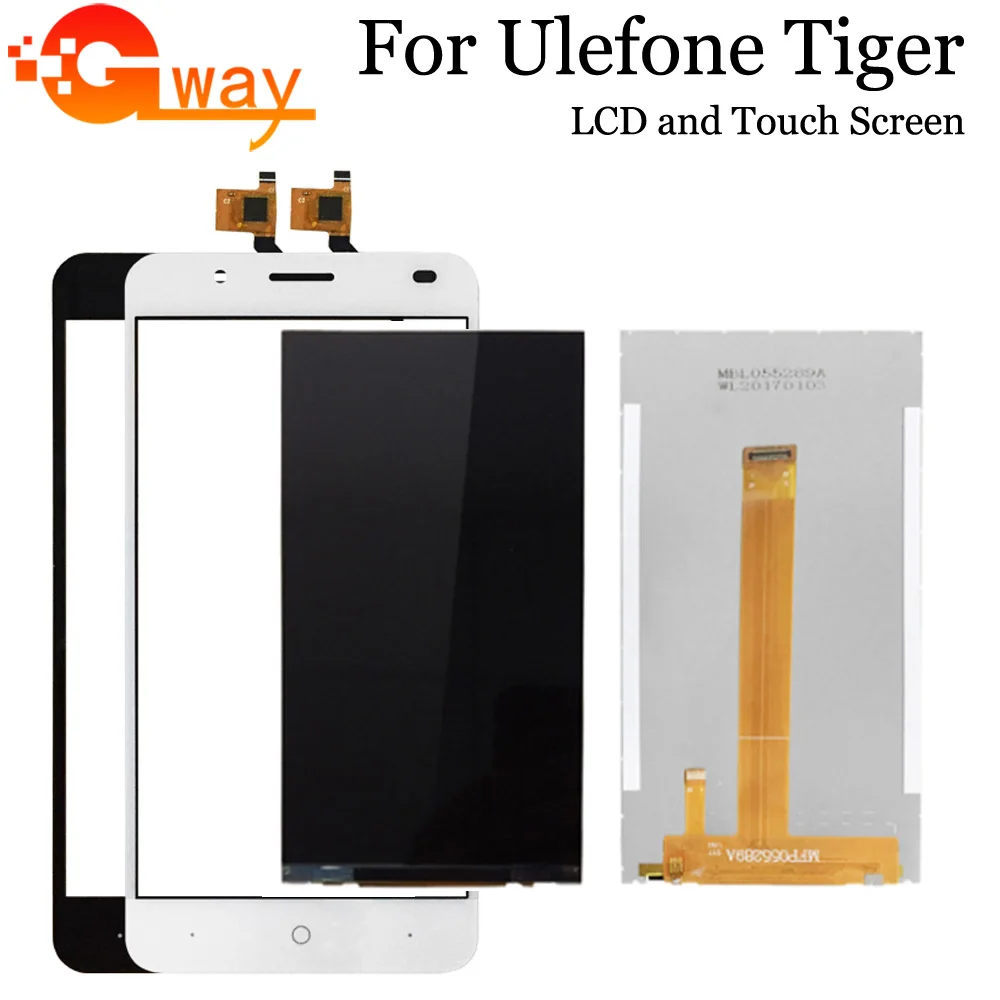 FSTGWAY для 5 дюймового Ulefone Tiger ЖК дисплей + кодирующий преобразователь сенсорного
