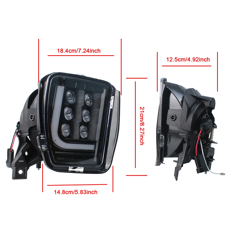 Светодиодный Противотуманные фары дальнего света светильник противотуманная