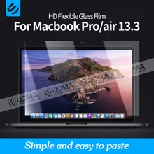 UDMA Macbook pro Air 13.3 2016-2020 M1 Flexible Glass screen protector HD A2338 A2337 A2289 A2251 2179 2159 1706 1708 1932