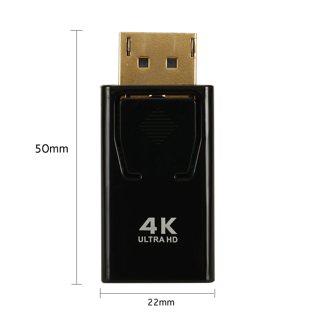 Displayport DP to HDMI-compatible Converter Sets Household Computer Accessories for Monitor Projector 4K Video Audio Adapter | Электроника