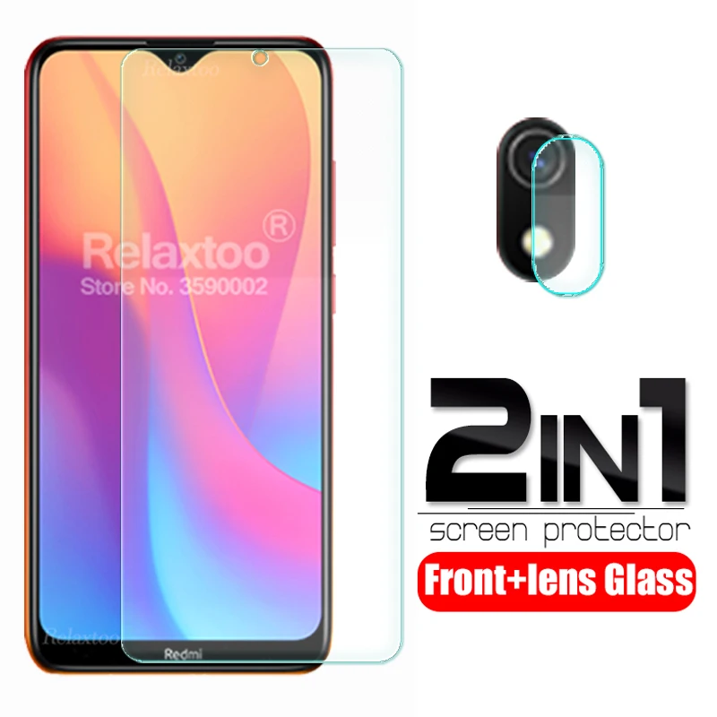 Защитное стекло 2 в 1 для redmi 8a закаленное xiaomi защитная пленка объектива камеры xaomi