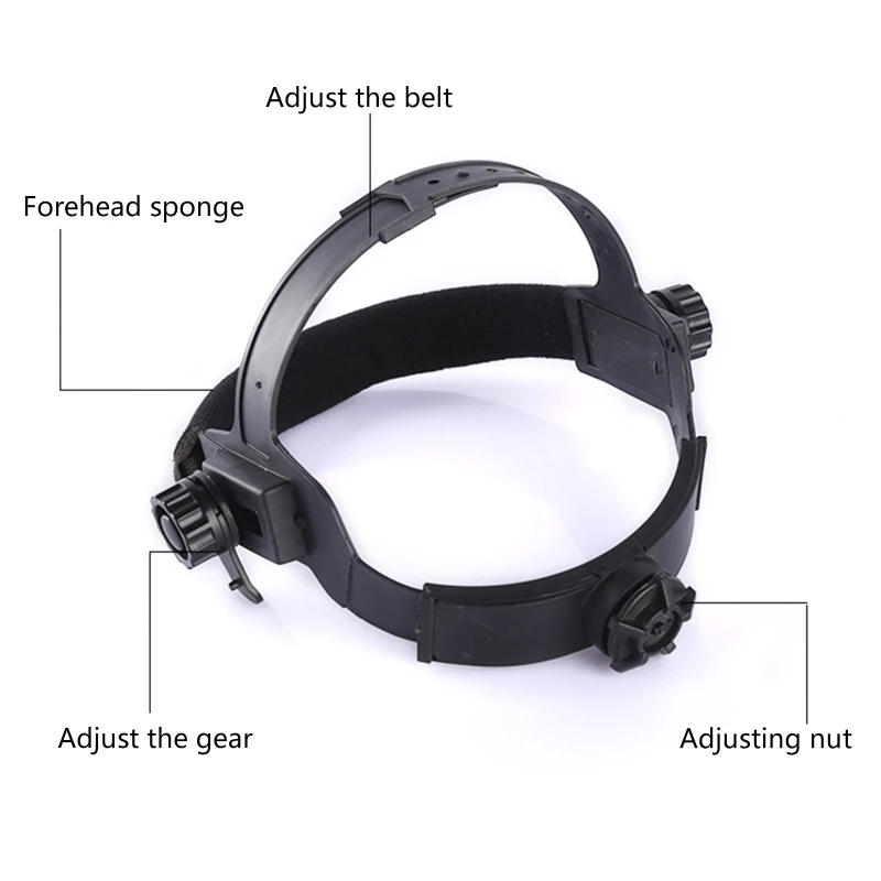 

Welding Helmet Solar Powered Auto Darkening Hood with Adjustable Shade Range 4/9-13 for Arc Welder Mask Flaming Design