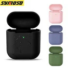 Чехол для наушников Apple AirPods 2, мягкий силиконовый чехол для беспроводных Bluetooth-наушников, защитный чехол для AirPods2, Air Pods 2, чехол