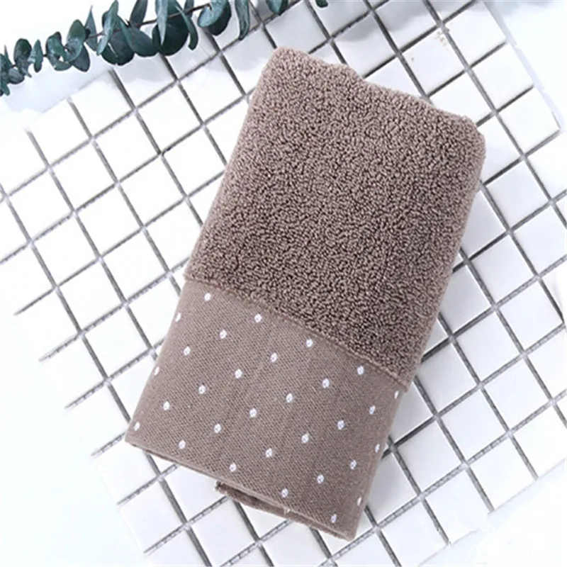 

Хлопковая впитывающая ткань в горошек 34x74 см, однотонная мягкая удобная мягкая кожа, для мужчин и женщин, для ванной комнаты, для путешествий