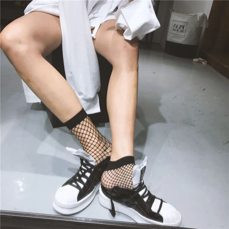 

Hot Sexy Women Pantyhose Lace Dot Jacquard Thin Summer Spring Black Silk Stockings Fishnet Compression Slim Tights