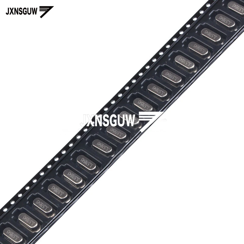 

10PCS SMD 49SMD type 3.579545MHz passive crystal 20PF 20PPM 3.579M