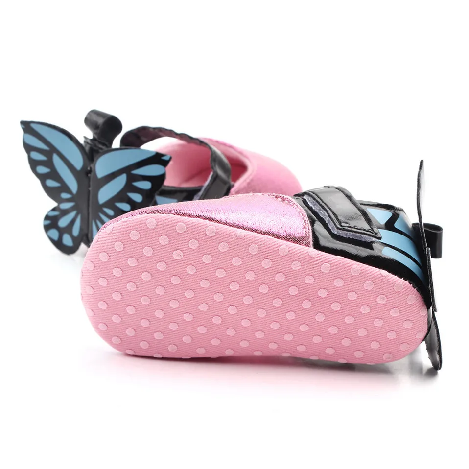

Toddler Girl Cute Anti-slip Shoes For Newborn PUk Leather Infant Shoes with Soft Sole Baby Girls Princess Shoes