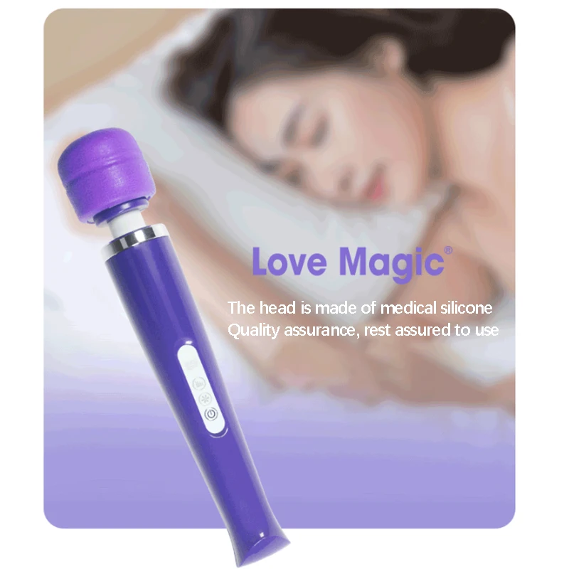 Любовь Волшебная палочка виброшарик для Мощный USB зарядки вагинальный g spot
