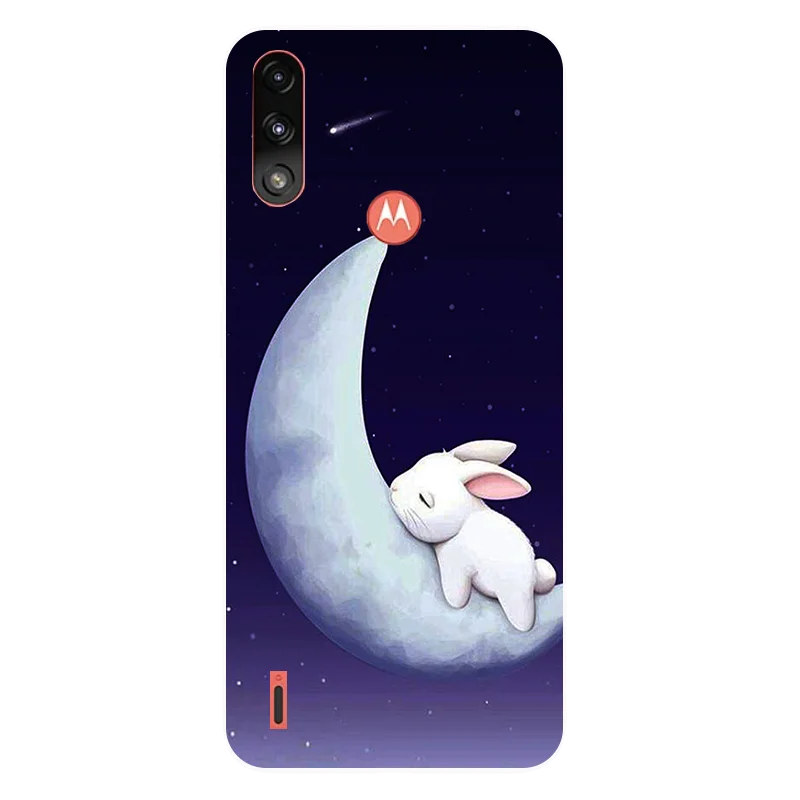 for moto e7i power case soft tpu cartoon silicone back cover case for motorola moto e7 power phone cases e 7i e7power etui funda free global shipping