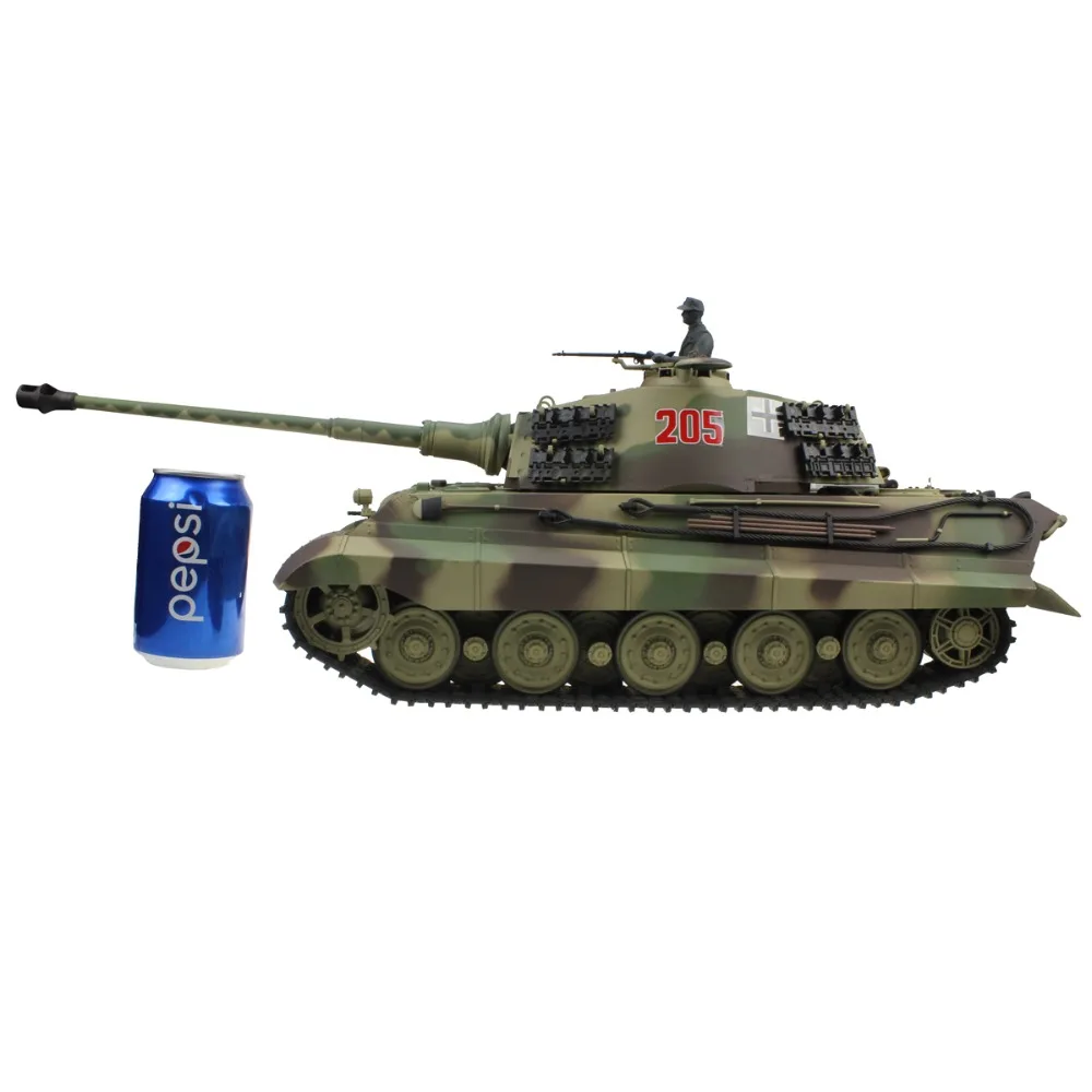 2 4G 1/16 немецкая армия король тигр хеншель револьвер боевой танк стрельба эффект