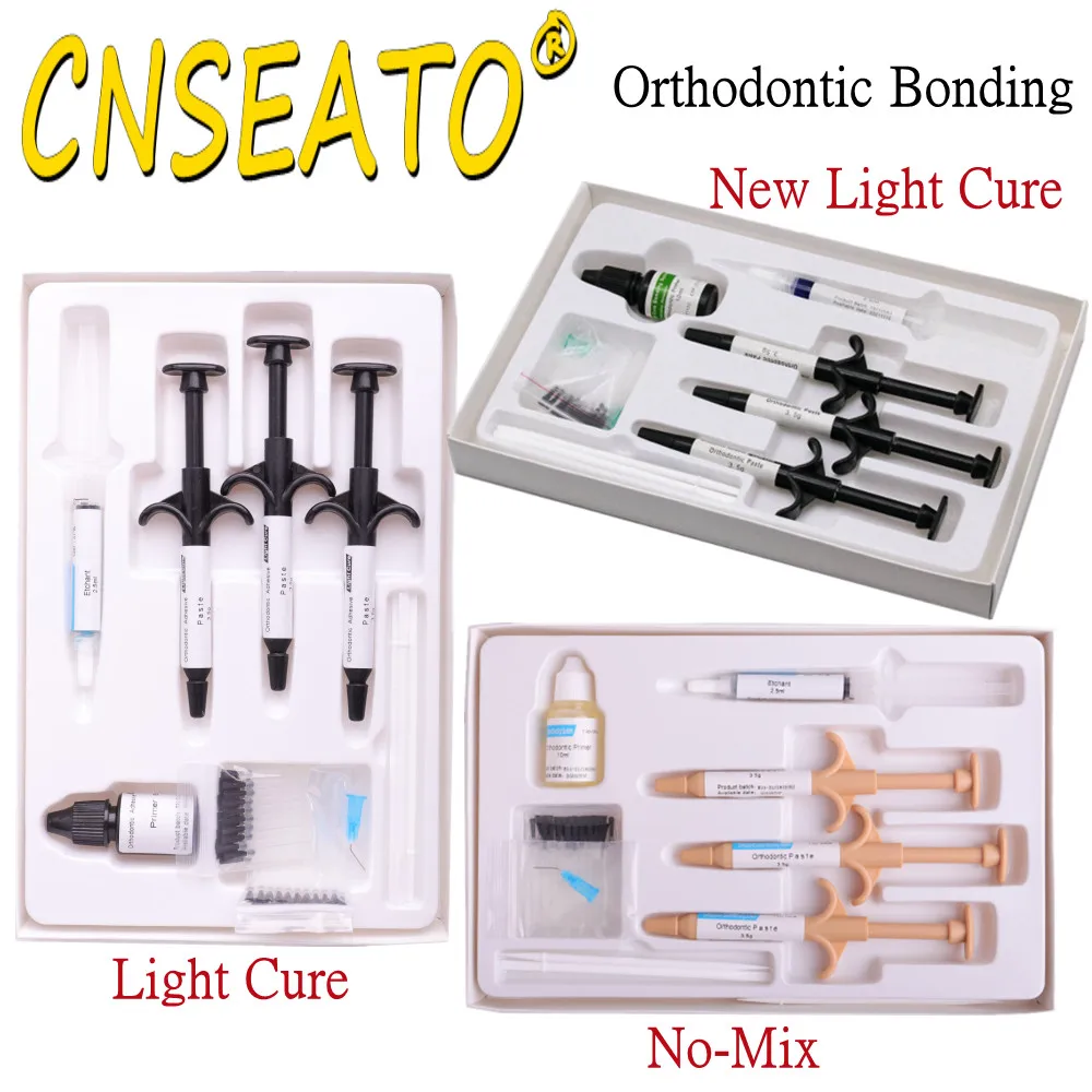 Стоматологический ортодонтический клейкий клей смола легкий лечебный