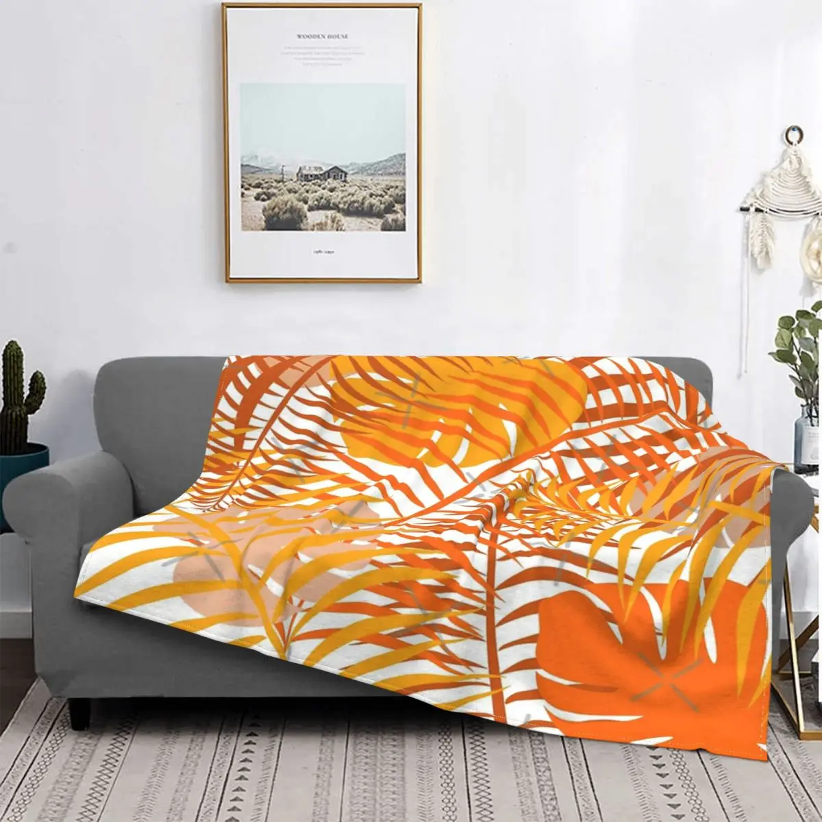

Manta с патроном для hojas tropicales naranja quemado, colcha a cuadros para cama, colcha 150, manta Thermal MICA, colcha de 220x240