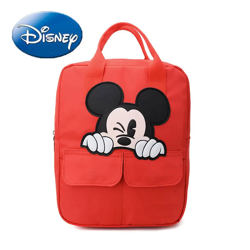 

Disney Микки Мышь женские мультфильм большой Ёмкость рюкзак легкость Минни дамская сумка через плечо с Водонепроницаемый девушка сумки из нат...