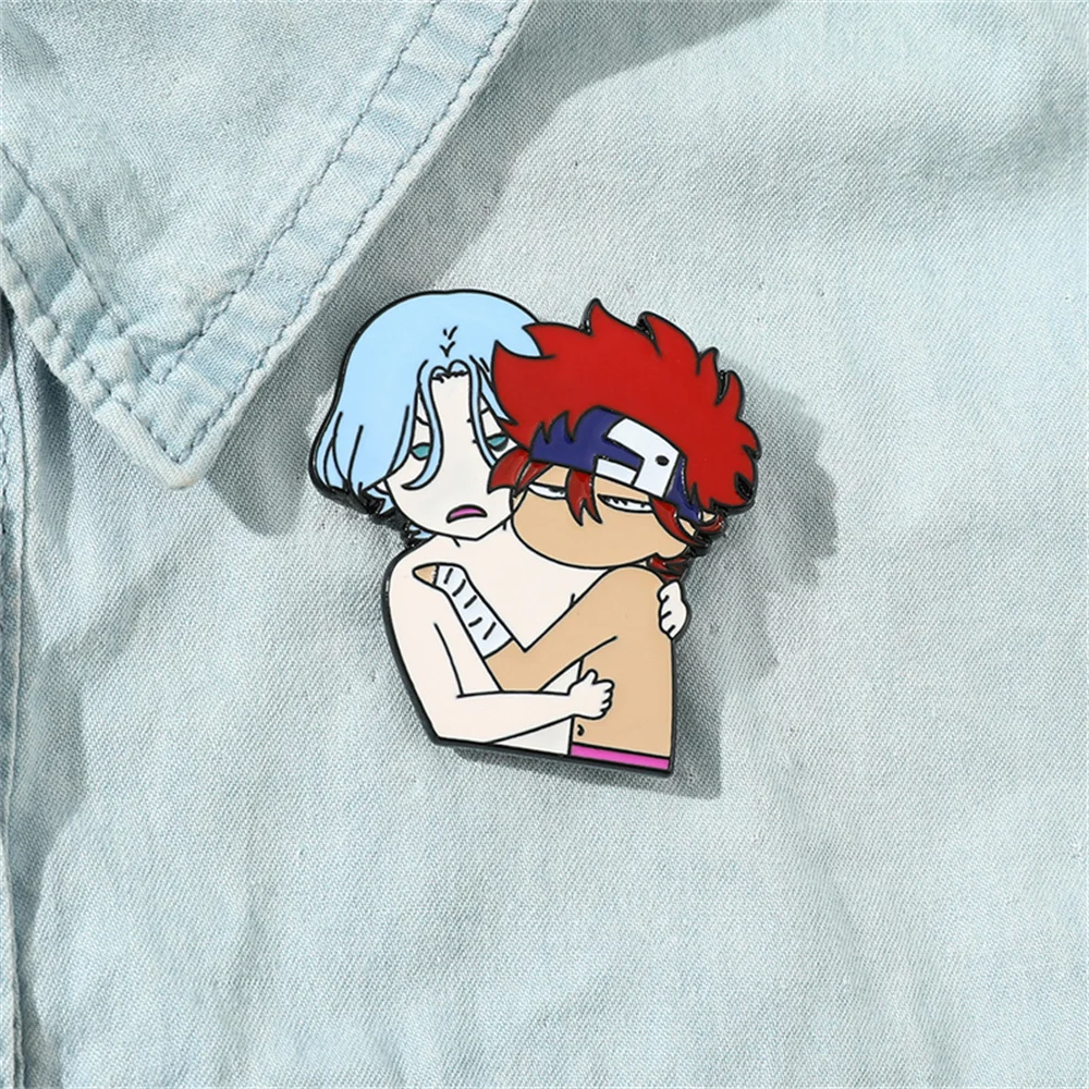 SK∞ SK8 the Infinity забавная эмалированная булавка для лацкана значок с персонажами