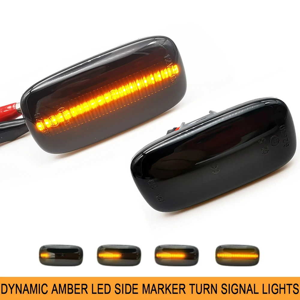 

Динамический Янтарный Светодиодный Боковой габаритный фонарь для Nissan Skyline Sunny, сирена, прикама, фургон, Stagea, Bluebird, световые индикаторы Slivia