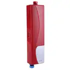 3000 Вт электронный мини-подогреватель для воды, без бака, с воздушным клапаном, 220 V, со штепсельной вилкой европейского стандарта, для дома, Кухня в ванной комнате, красный, Socialme-