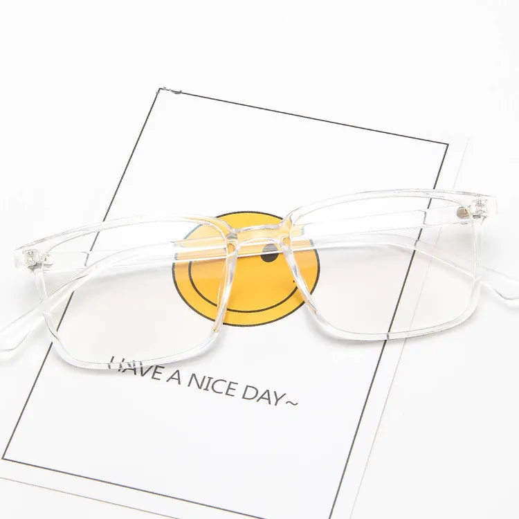 Квадратные очки для защиты от радиации мужские компьютерные геймеров прозрачные