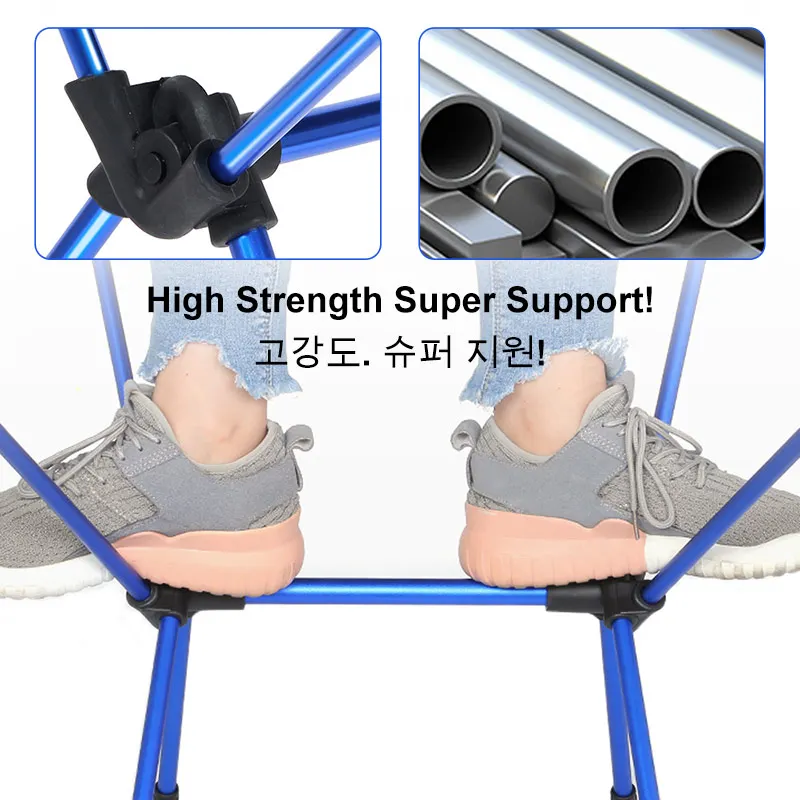 Online Silla Plegable Para Acampar Al Aire Libre, Respaldo Plegable Portátil Para Senderismo, Muebles Compactos, Mochila, Salón De Pesca, Silla De Playa