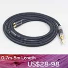 Супер Мягкий Нейлоновый кабель для наушников LN007542 6,5 мм XLR 4,4 мм для наушников AKG N5005 N30 N40 MMCX Sennheiser IE300 IE900