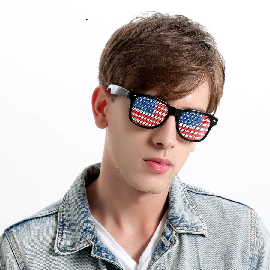 

2021 World Cup European Cup Country Flag Glasses Patriotic Olympic Soccer Aviator Style Sunglasses for football Soccer Fans Club