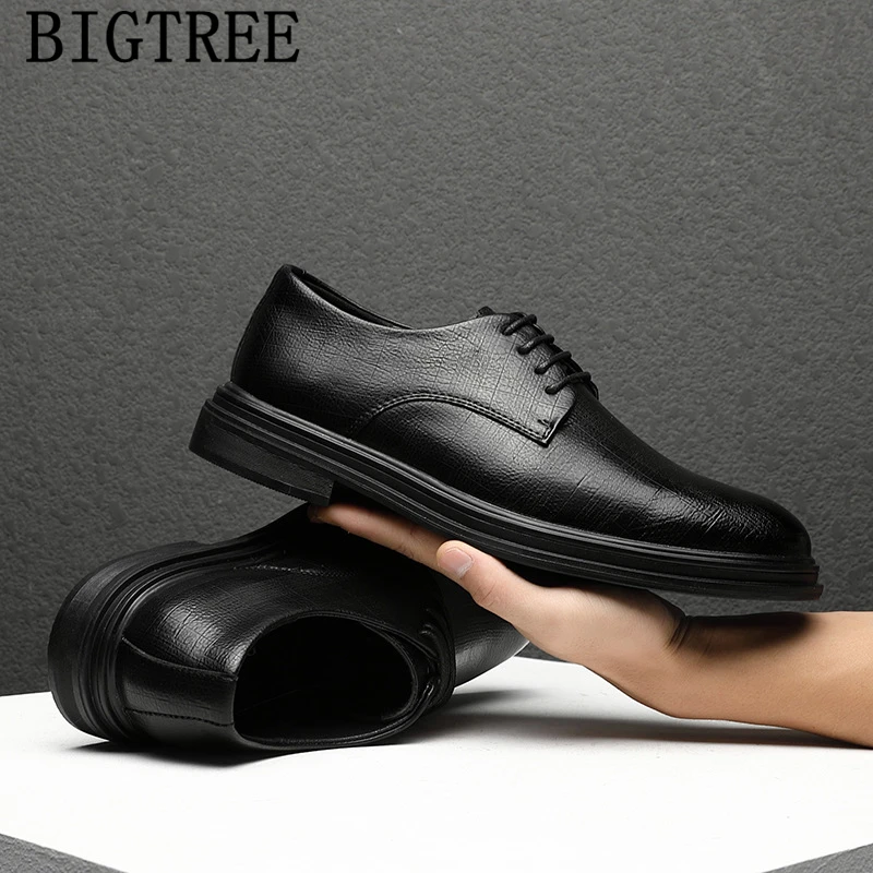 

Office Shoes For Men 2021 Leather Shoes Men Classic Italian Brand Wedding Dress Oxford Shoes For Men Evening Dress Ayakkabi Buty