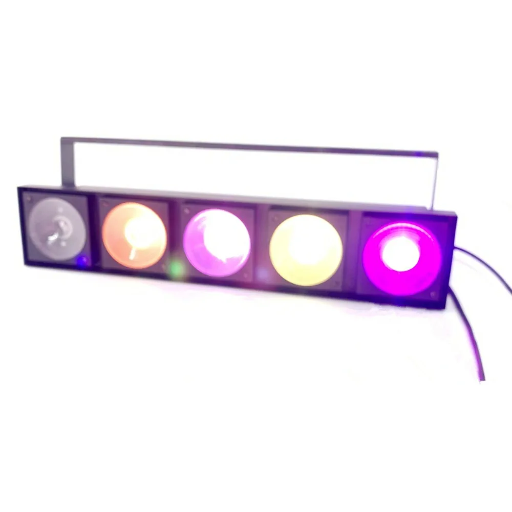 5x30 Вт 3в1 монолитный блок rgb светодиодов матричне сценическое Освещение dj свет 150 Вт теплый белый светодиодный par хорошо подходит для дискотеки профессиональное сценическое освещение