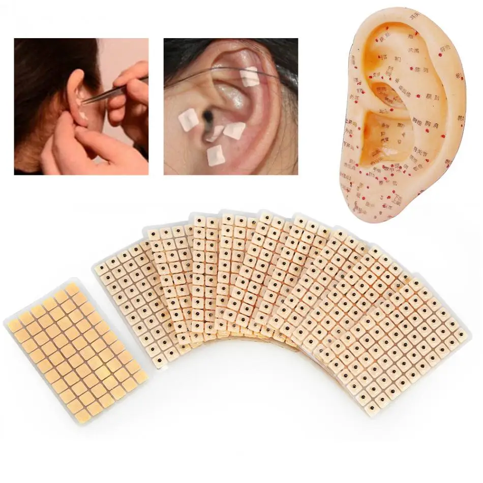 600 шт. одноразовые Пластыри для массажа ушей|ear stickers|massage stickersear massage |