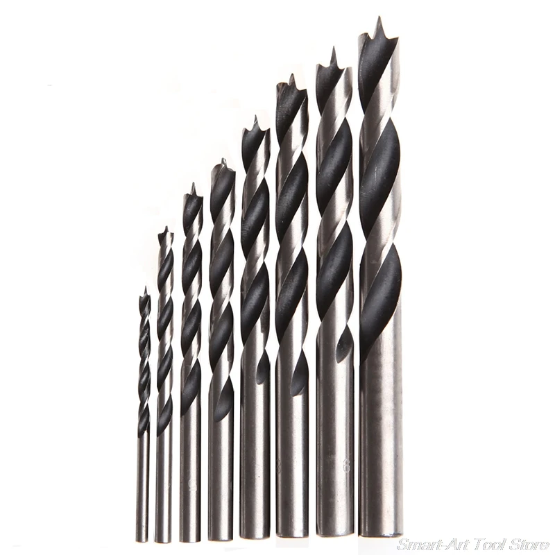 

8Pcs/Set 3MM-10MM HSS Drill Bits Kit For Woodworking Metal Wood Tools New F06 21 Dropshipping