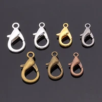 jewelry findings alloy lobster clasp hooks bracelet end connectors for jewelry making necklace bracelet chain diy supplies