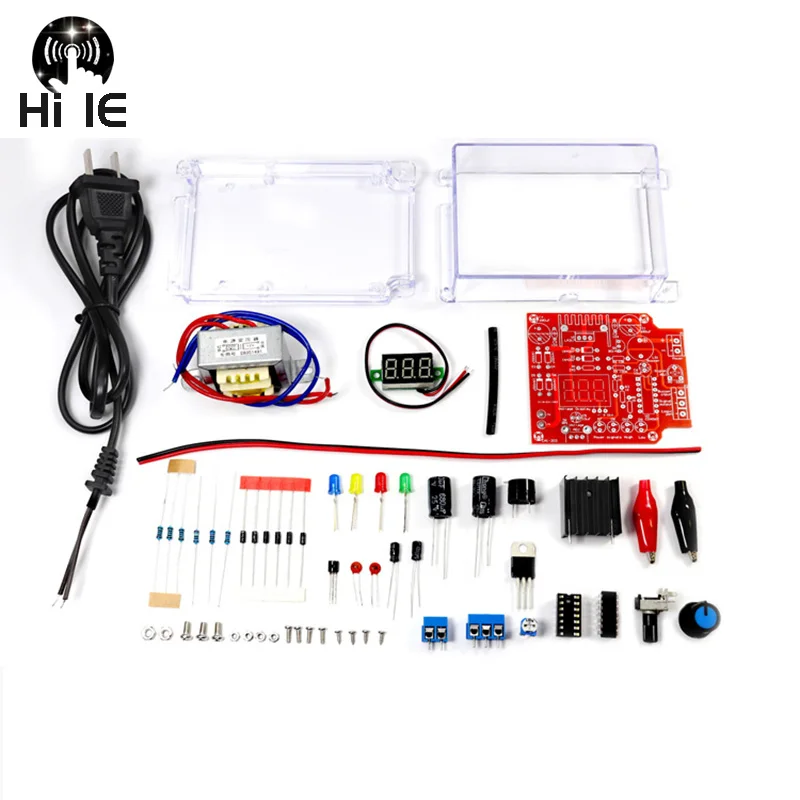 Комплект сделай сам LM317 понижающий модуль питания с регулируемым напряжением от