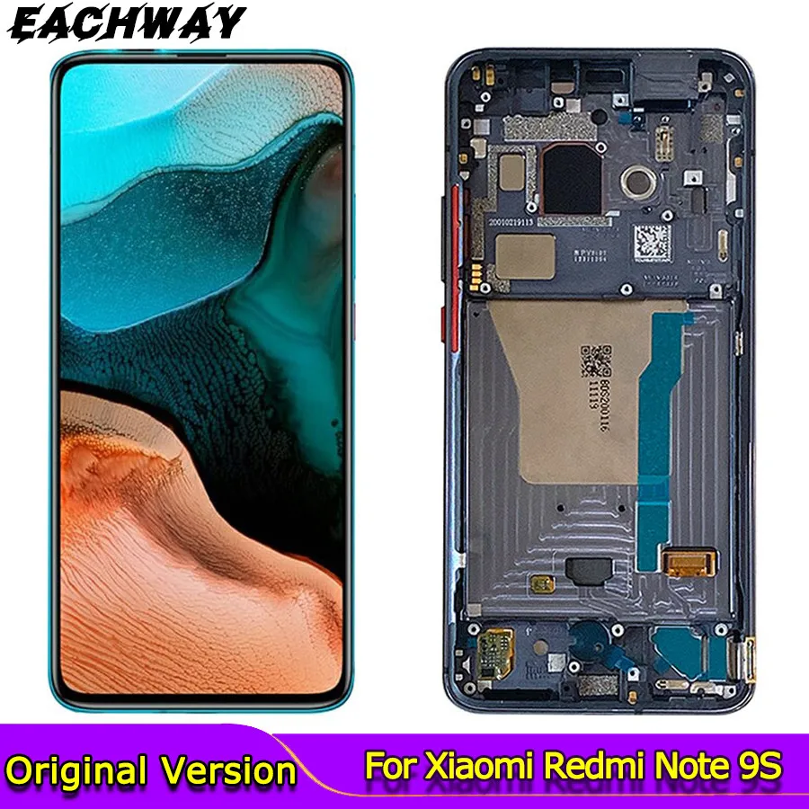 TFT экран для Xiaomi Redmi K30 Pro ЖК дисплей с сенсорным экраном и дигитайзером в сборе Poco X2