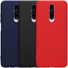 For Xiaomi Mi Poco X2 / Redmi K30 Pro/Redmi  K30i Nillkin Solid Color Rubber Wrapped Protective Case Cover Soft